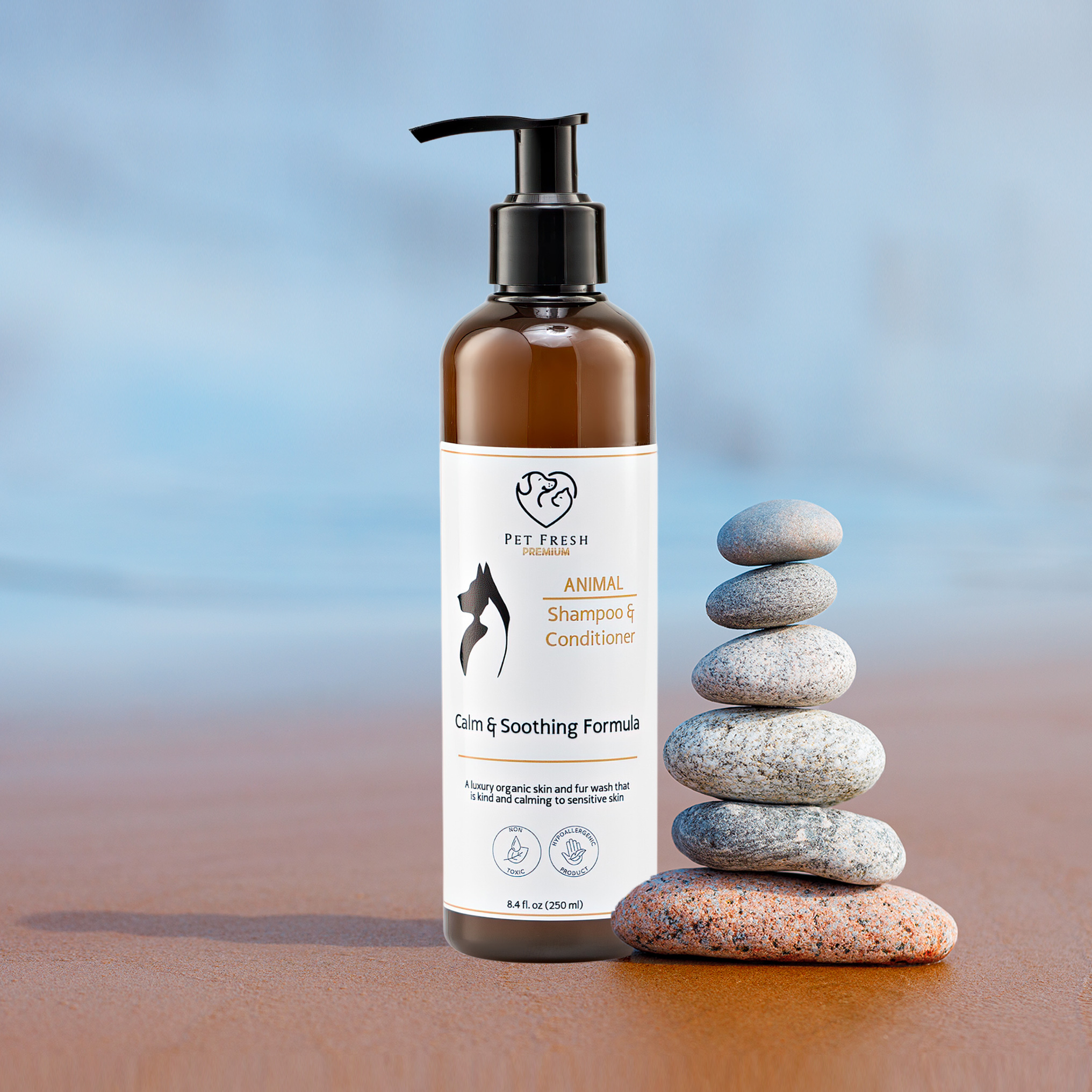 Premium 2-in-1 Shampoo Calm and Soothing 250ml